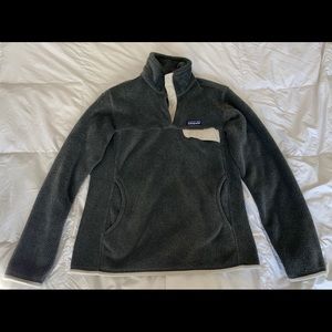 Patagonia Women’s Fleece Pullover (Grey, M)